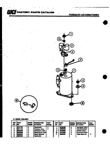 06 - Compressor Parts parts for Frigidaire Air Conditioner A06LH5E1 from AppliancePartsPros.com