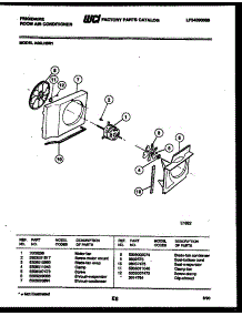 04 - Air Handling Parts parts for Frigidaire Air Conditioner A06LH5N1 from AppliancePartsPros.com