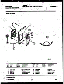 04 - Electrical Parts parts for Frigidaire Air Conditioner A07LH8E3 from AppliancePartsPros.com