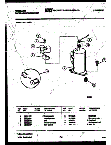 07 - Compressor Parts parts for Frigidaire Air Conditioner A07LH8E3 from AppliancePartsPros.com