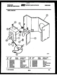 04 - Electrical Parts parts for Frigidaire Air Conditioner A08LE2N2 from AppliancePartsPros.com