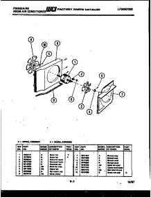 04 - Air Handling Parts parts for Frigidaire Air Conditioner A08ME2E2 from AppliancePartsPros.com