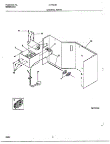 Control parts for Frigidaire Air Conditioner 5177004B from AppliancePartsPros.com