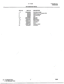 Air Handling parts for Frigidaire Air Conditioner 5177004B from AppliancePartsPros.com