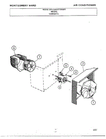 Room Air Conditioner Page 5 parts for Frigidaire Air Conditioner 5237A from AppliancePartsPros.com
