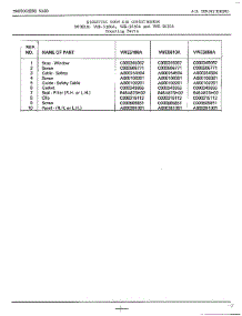 Mounting Page 2 parts for Frigidaire Air Conditioner 5650A from AppliancePartsPros.com