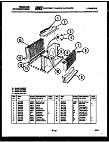 04 - Unit Parts parts for Frigidaire Air Conditioner A04LE2E1 from AppliancePartsPros.com