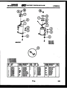 06 - Compressor Parts parts for Frigidaire Air Conditioner A05LE2E1 from AppliancePartsPros.com