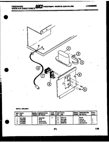 03 - Electrical Parts parts for Frigidaire Air Conditioner A05LE2E3 from AppliancePartsPros.com