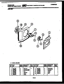 04 - Air Handling Parts parts for Frigidaire Air Conditioner A06LH8E1 from AppliancePartsPros.com