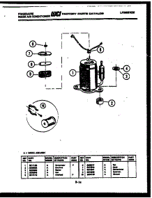 05 - Compressor Parts parts for Frigidaire Air Conditioner A06LH8E1 from AppliancePartsPros.com