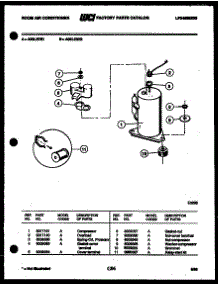 05 - Compressor Parts parts for Frigidaire Air Conditioner A08LE2E1 from AppliancePartsPros.com