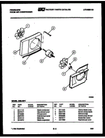 05 - Air Handling Parts parts for Frigidaire Air Conditioner A08LH5F1 from AppliancePartsPros.com
