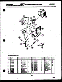 03 - Unit Parts parts for Frigidaire Air Conditioner AHW09NT2E2 from AppliancePartsPros.com