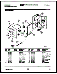 03 - Electrical Parts parts for Frigidaire Air Conditioner AR14ME5L7 from AppliancePartsPros.com