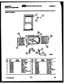 06 - Window Mounting Parts parts for Frigidaire Air Conditioner AR14ME5L7 from AppliancePartsPros.com