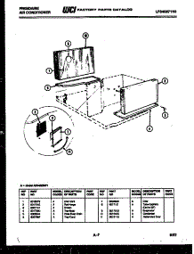03 - Unit Parts parts for Frigidaire Air Conditioner AR24NS8E1 from AppliancePartsPros.com