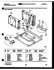 05 - System Parts parts for Frigidaire Air Conditioner AR24NS8F7 from AppliancePartsPros.com