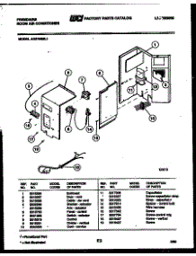 03 - Electrical Parts parts for Frigidaire Air Conditioner AR27NS5L1 from AppliancePartsPros.com