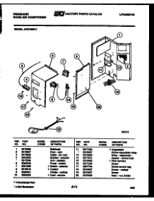 03 - Electrical Parts parts for Frigidaire Air Conditioner AR27NS5L7 from AppliancePartsPros.com