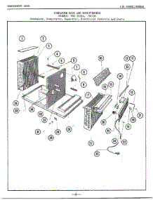 Condenser / Evaporator / Etc. parts for Frigidaire Air Conditioner 5070A from AppliancePartsPros.com