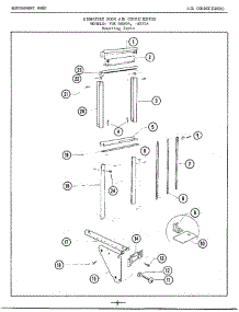 Mounting parts for Frigidaire Air Conditioner 5070A from AppliancePartsPros.com