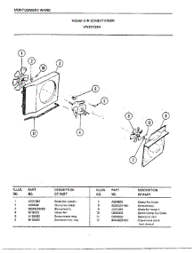 Room Air Conditioner Page 5 parts for Frigidaire Air Conditioner 5128A from AppliancePartsPros.com