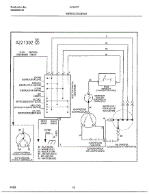 Wiring Diagram parts for Frigidaire Air Conditioner 5138007 from AppliancePartsPros.com