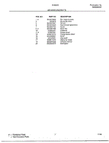 Air Handling parts for Frigidaire Air Conditioner 5146002 from AppliancePartsPros.com