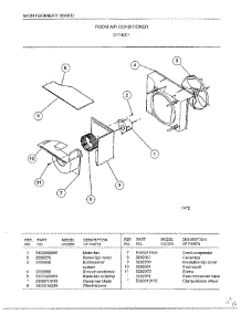 Room Air Conditioner Page 2 parts for Frigidaire Air Conditioner 5174001 from AppliancePartsPros.com