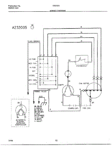 Wiring Diagram parts for Frigidaire Air Conditioner 5180004A from AppliancePartsPros.com