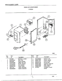 Room Air Conditioner Page 3 parts for Frigidaire Air Conditioner 5193004 from AppliancePartsPros.com