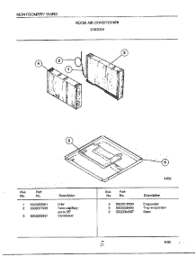 Room Air Conditioner Page 5 parts for Frigidaire Air Conditioner 5193004 from AppliancePartsPros.com