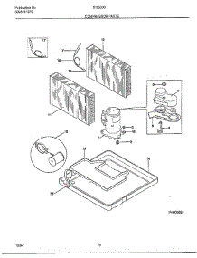 Compressor parts for Frigidaire Air Conditioner 5195006A from AppliancePartsPros.com