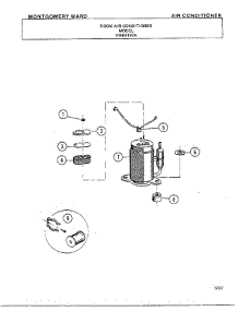 Air Conditioner Page 7 parts for Frigidaire Air Conditioner 5197A from AppliancePartsPros.com