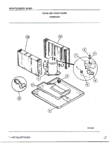 Room Air Conditioner Page 5 parts for Frigidaire Air Conditioner 5249G from AppliancePartsPros.com