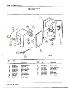 Air Conditioner Page 2 parts for Frigidaire Air Conditioner 5257D from AppliancePartsPros.com