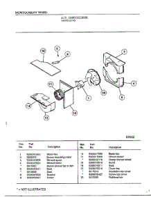 Air Conditioner Page 3 parts for Frigidaire Air Conditioner 5257D from AppliancePartsPros.com