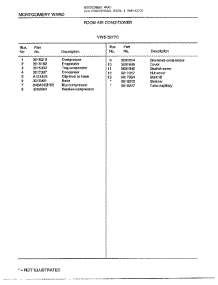 Room Air Conditioner Page 10 parts for Frigidaire Air Conditioner 5277C from AppliancePartsPros.com