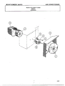 Room Air Conditioner Page 5 parts for Frigidaire Air Conditioner 5367A from AppliancePartsPros.com