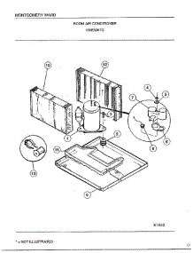Room Air Conditioner parts for Frigidaire Air Conditioner 5367G from AppliancePartsPros.com