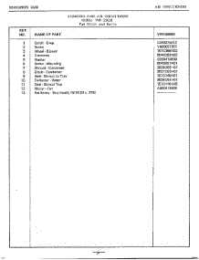 Fan Motor Page 2 parts for Frigidaire Air Conditioner 5565B from AppliancePartsPros.com