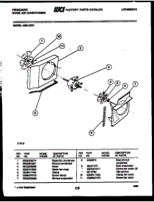 04 - Air Handling Parts parts for Frigidaire Air Conditioner A05LE2N1 from AppliancePartsPros.com