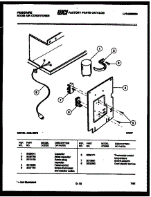 04 - Electrical Parts parts for Frigidaire Air Conditioner A05LH5F2 from AppliancePartsPros.com