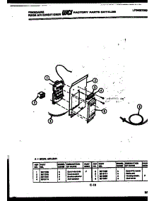 04 - Electrical Parts parts for Frigidaire Air Conditioner A07LH8E1 from AppliancePartsPros.com