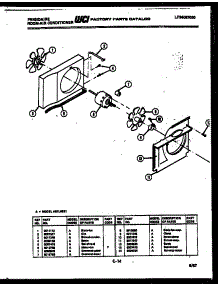 05 - Air Handling Parts parts for Frigidaire Air Conditioner A07LH8E1 from AppliancePartsPros.com