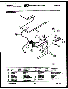 03 - Electrical Parts parts for Frigidaire Air Conditioner A08LH5L2 from AppliancePartsPros.com