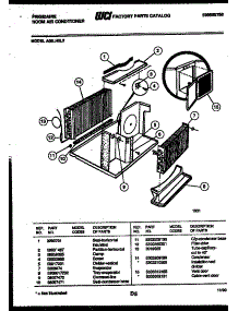 04 - Unit Parts parts for Frigidaire Air Conditioner A08LH5L2 from AppliancePartsPros.com