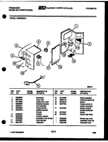 03 - Electrical Parts parts for Frigidaire Air Conditioner AR09ME5L2 from AppliancePartsPros.com