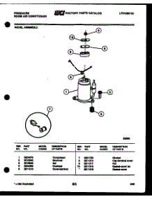 06 - Compressor Parts parts for Frigidaire Air Conditioner AR09ME5L2 from AppliancePartsPros.com